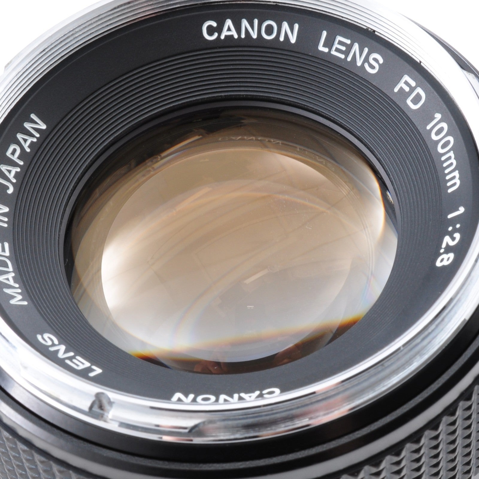 Canon FD 100mm f/2.8 Silver Nose Portrait Lens Near Mint | Japan