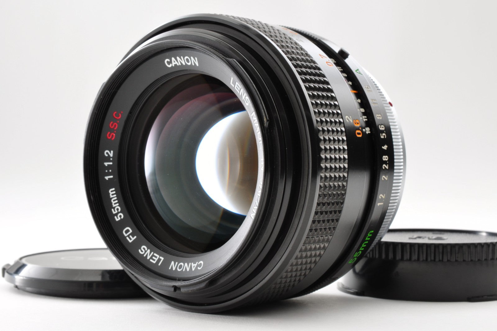 Canon FD 55mm F/1.2 S.S.C. SSC Standard MF Lens AE-1 F-1 Near Mint Japan y0111