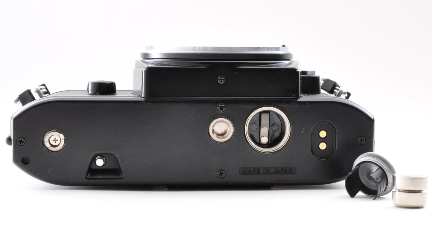 Nikon EM 35mm SLR Film Camera Black Body Zoom NIKKOR Ai 43-86mm F/3.5 From Japan