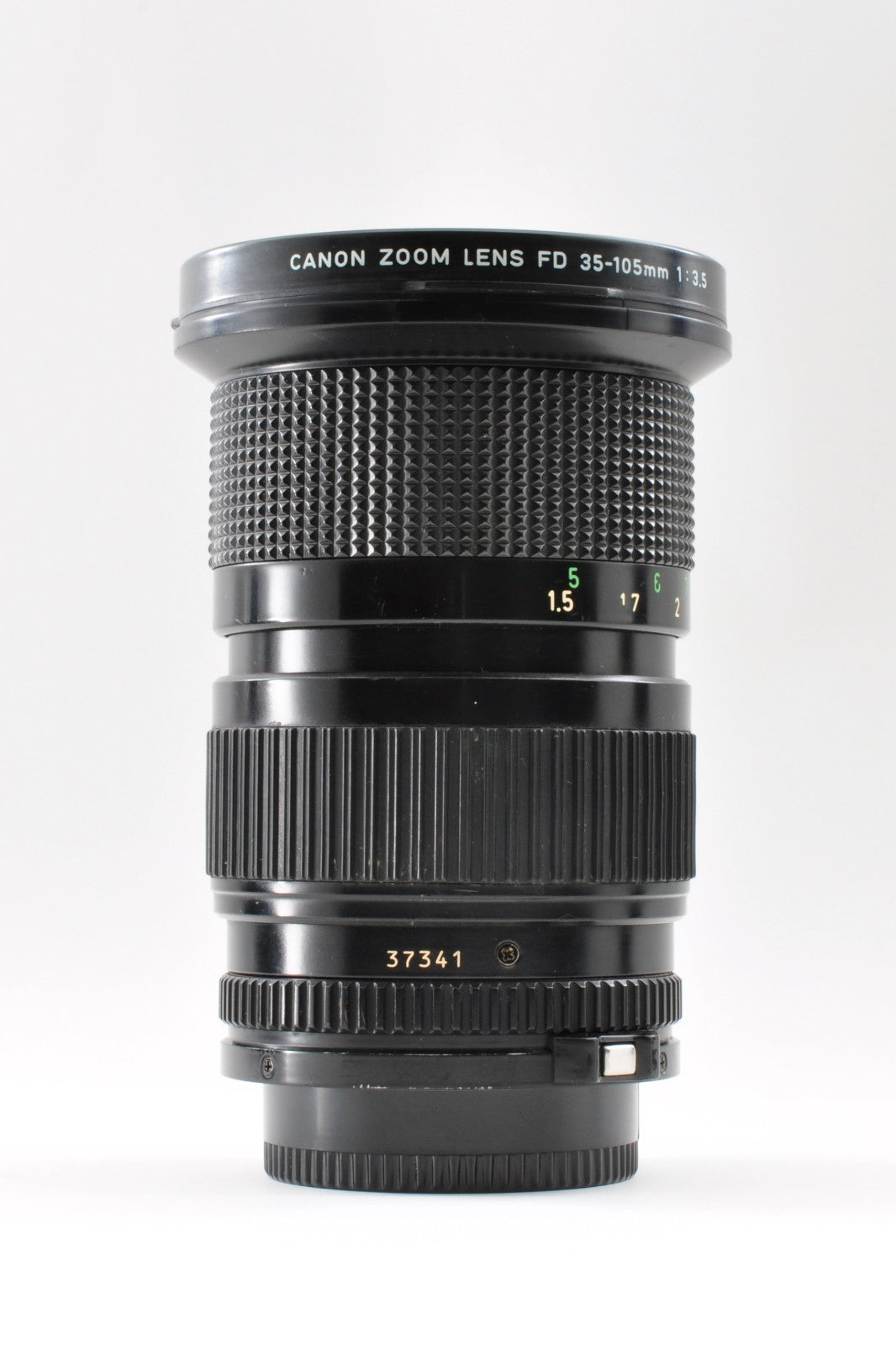 Canon New FD NFD 35-105mm f/3.5 MF Zoom Macro Lens w/Hood Excellent5 Japan 0312