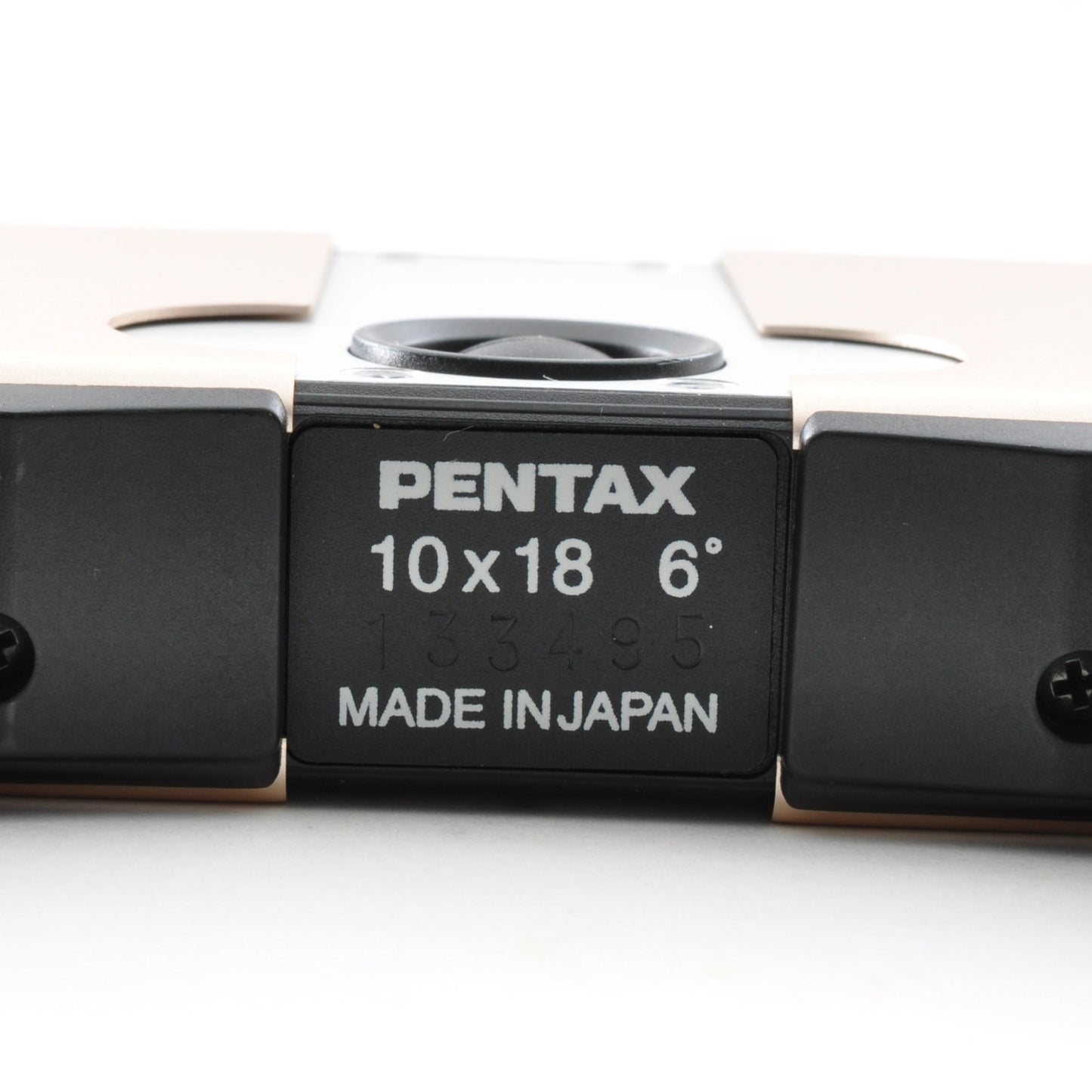 PENTAX FB-10 Rose Gold 10x18 6° Binocular 86x58x17mm 128g Near Mint Japan 0309