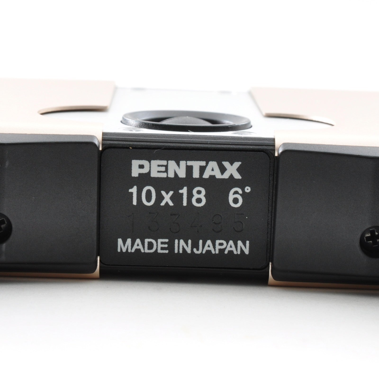 PENTAX FB-10 Rose Gold 10x18 6° Binocular 86x58x17mm 128g Near Mint Japan 0309