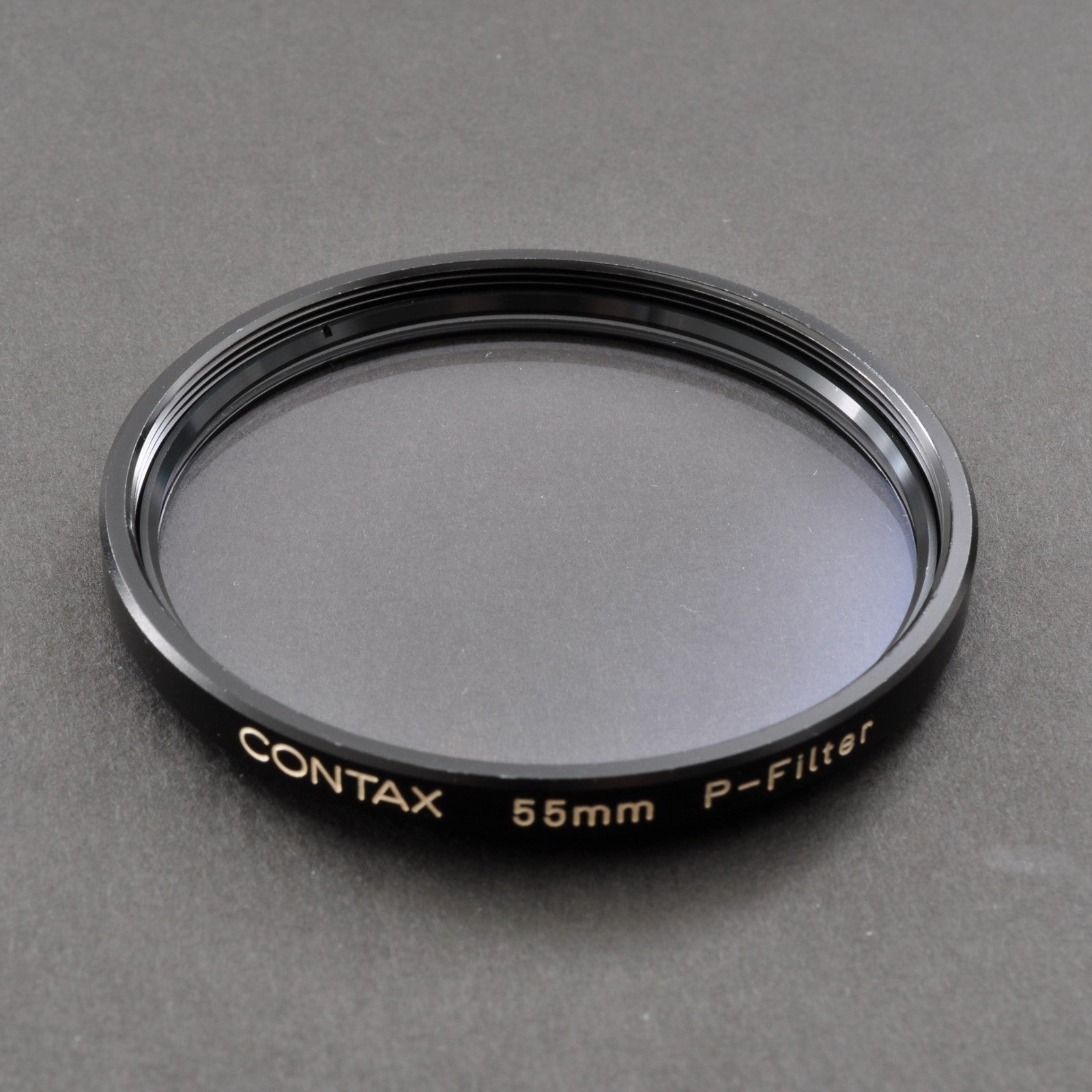 Contax Genuine 55mm Lens P-Filter w/Box,instructions Near Mint From Japan 0285