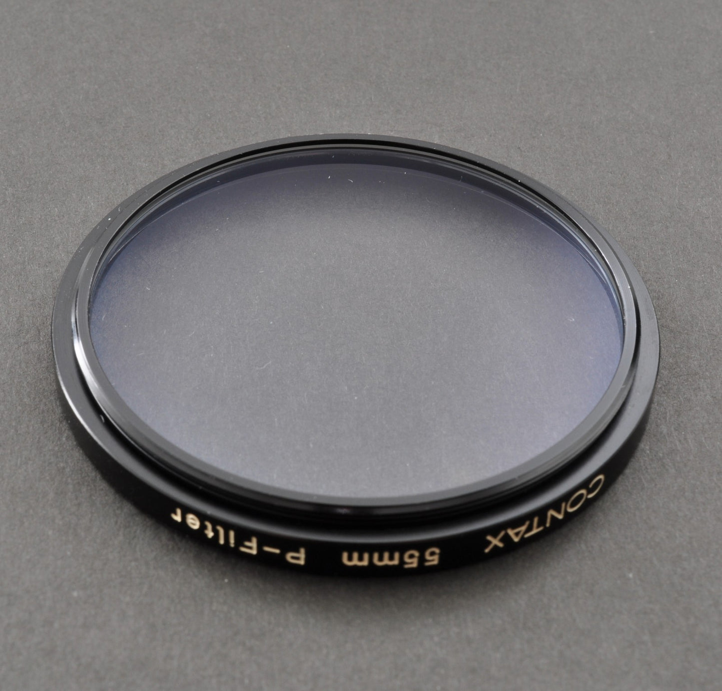 Contax Genuine 55mm Lens P-Filter w/Box,instructions Near Mint From Japan 0285