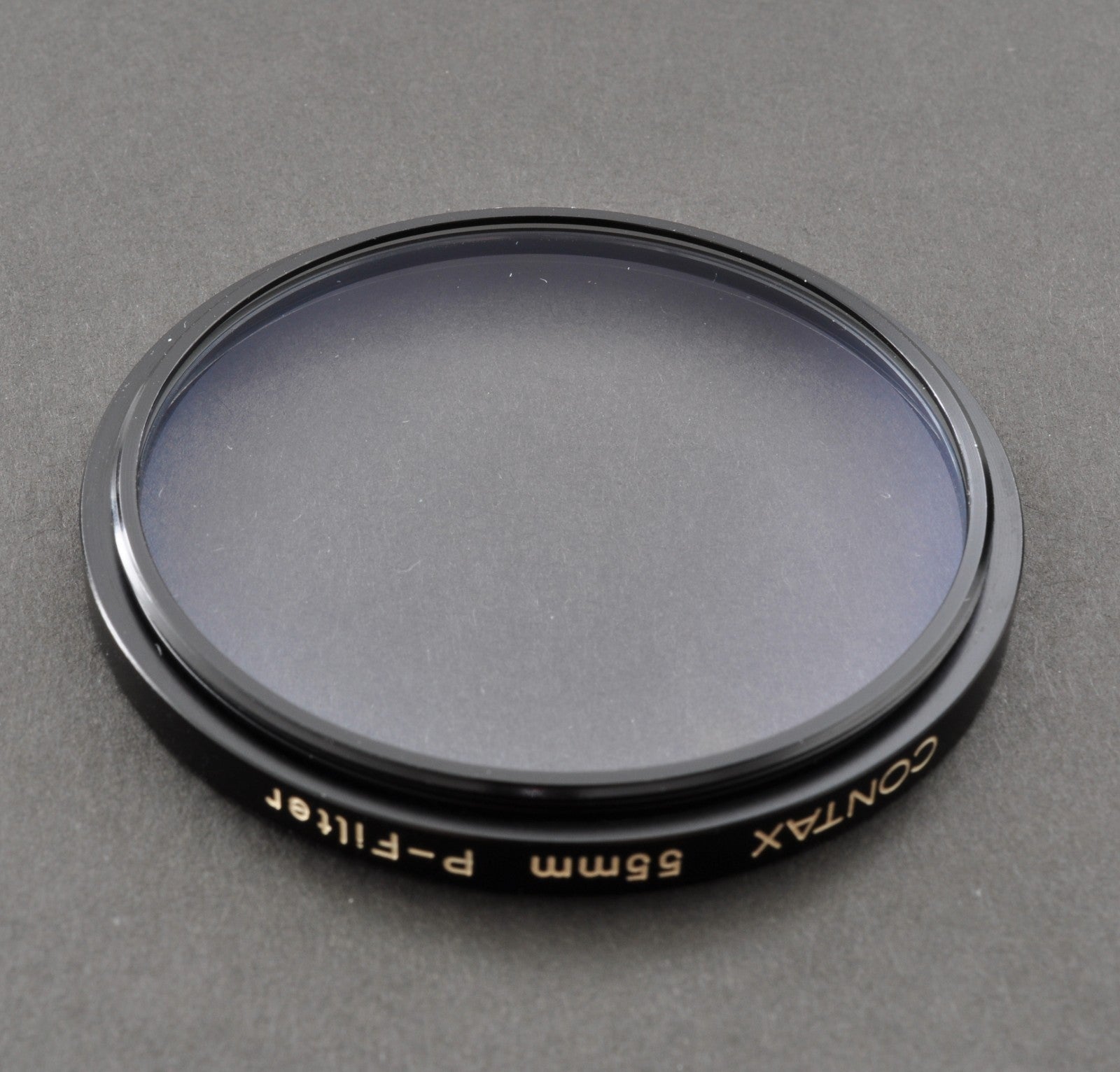 Contax Genuine 55mm Lens P-Filter w/Box,instructions Near Mint From Japan 0285