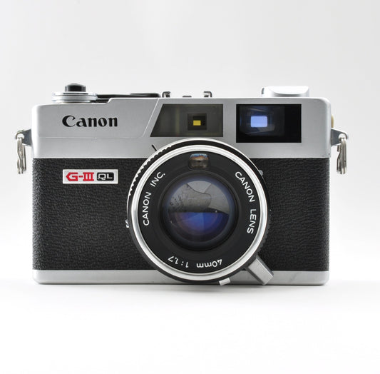 Canon Canonet QL17 GIII G3 35mm Rangefinder Camera Excellent+++ From Japan 0242