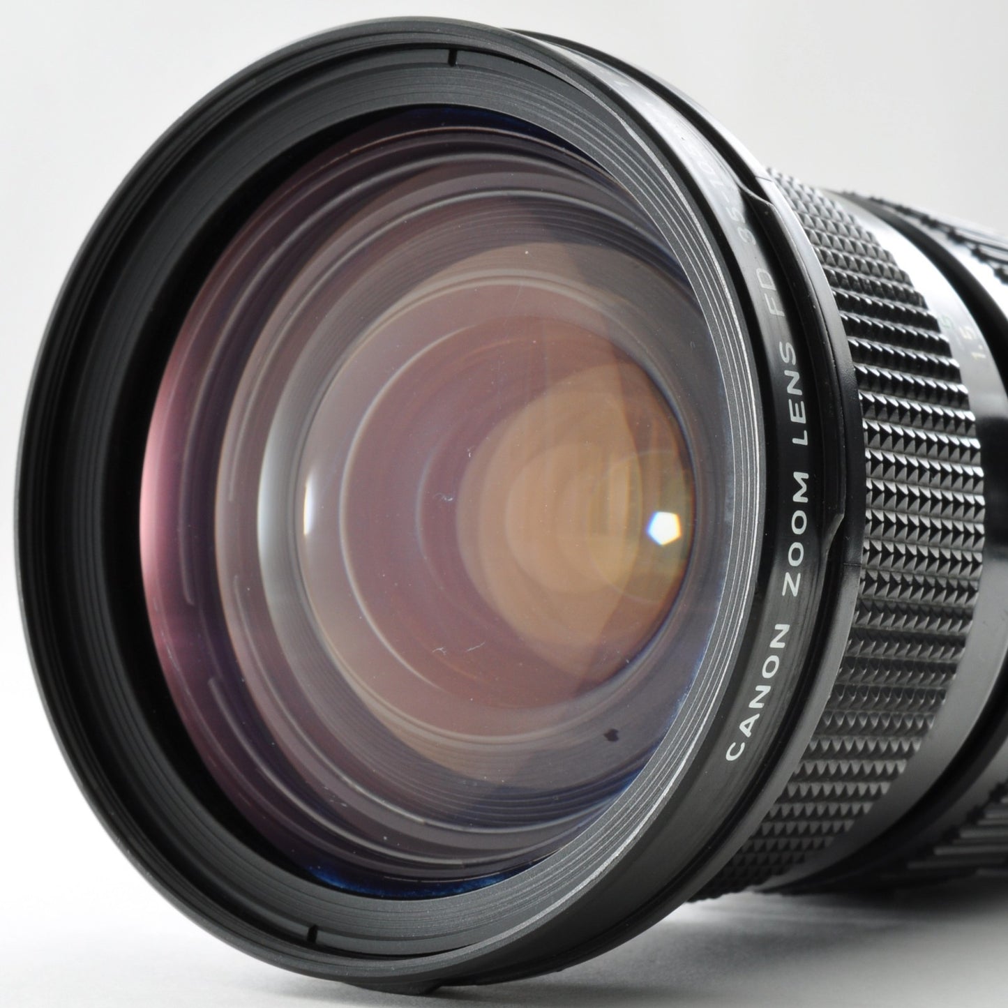 Canon New FD NFD 35-105mm f/3.5 MF Zoom Macro Lens w/Hood Excellent5 Japan 0312
