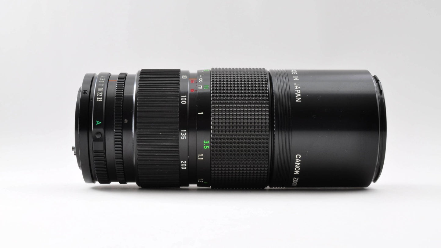 Canon New FD NFD 80-200mm F/4 Zoom Lens Excellent+++ From Japan 0298