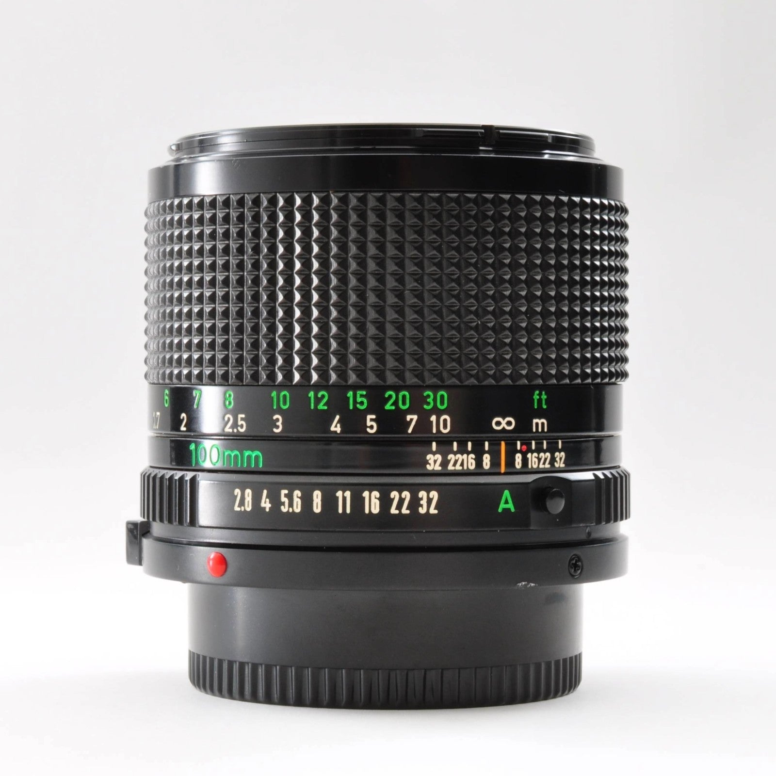 Canon NEW FD 100mm F/2.8 MF NFD Lens w/Filter Near Mint From Japan y0116