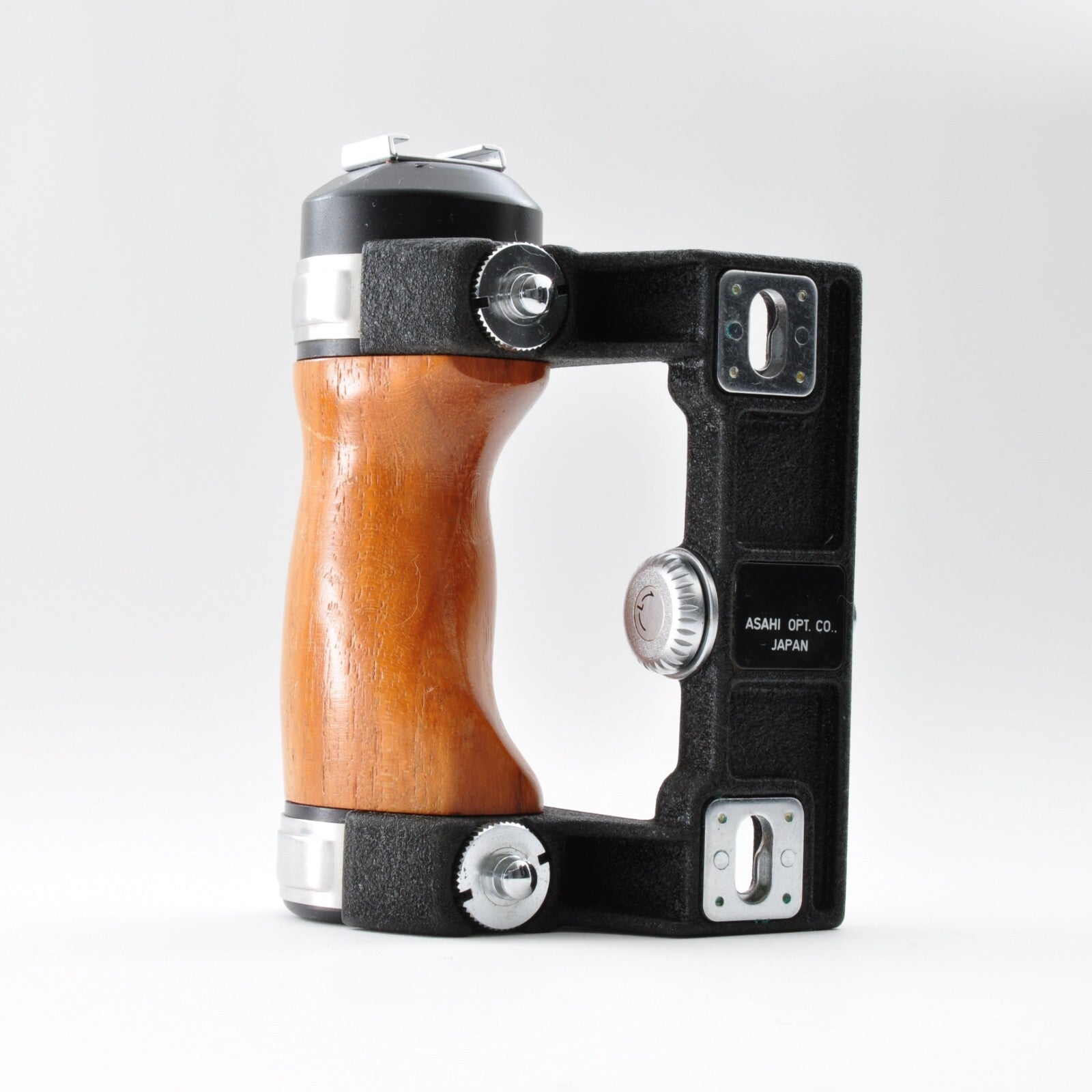 ASAHI PENTAX Wood Hand Grip For 6*7 6x7 67 67II  Excellent+++ From JAPAN 0161