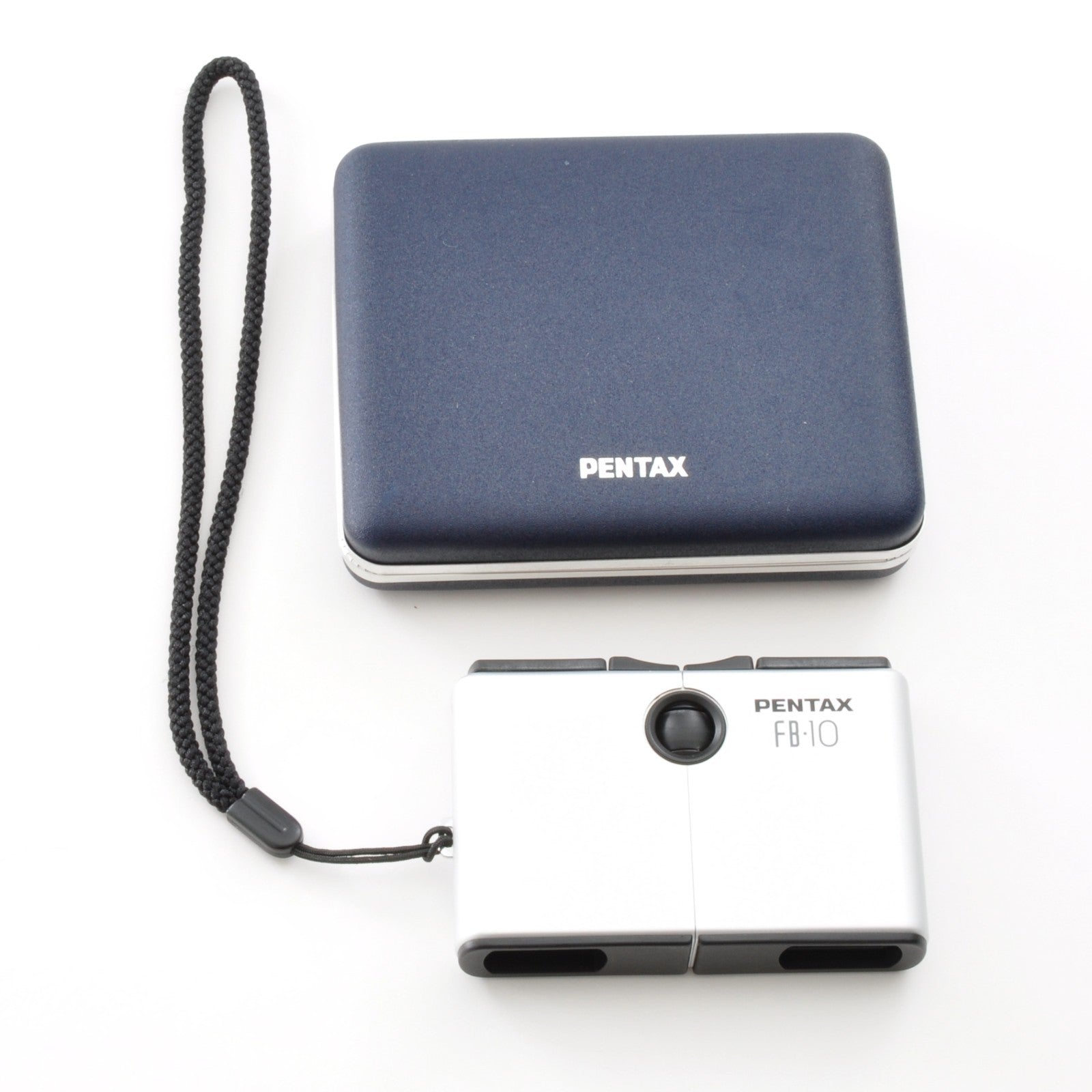 PENTAX FB-10 Silver 10x18 6° Binocular 86x58x17mm 128g Near Mint From Japan 0311