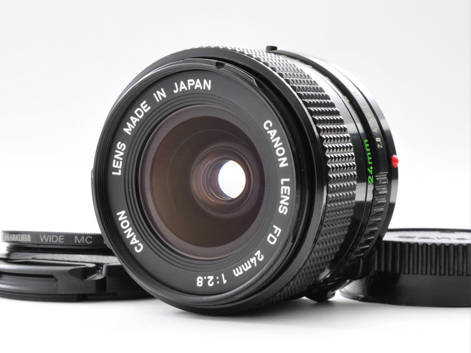 Canon NEW FD 24mm F/2.8 NFD Wide Angle MF Lens Near Mint From Japan 0227