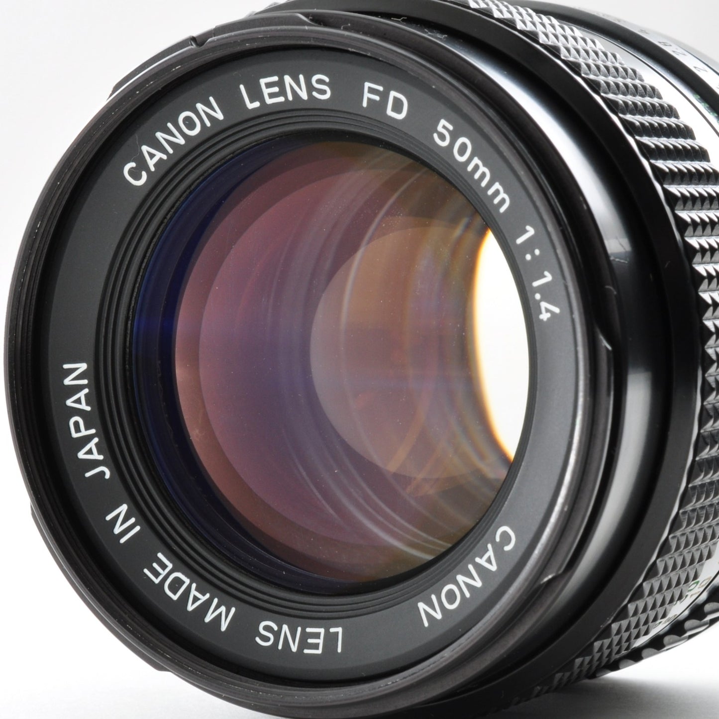 Canon New FD NFD 50mm F/1.4 MF Standard Lens Near Mint w/Filter From Japan 0296