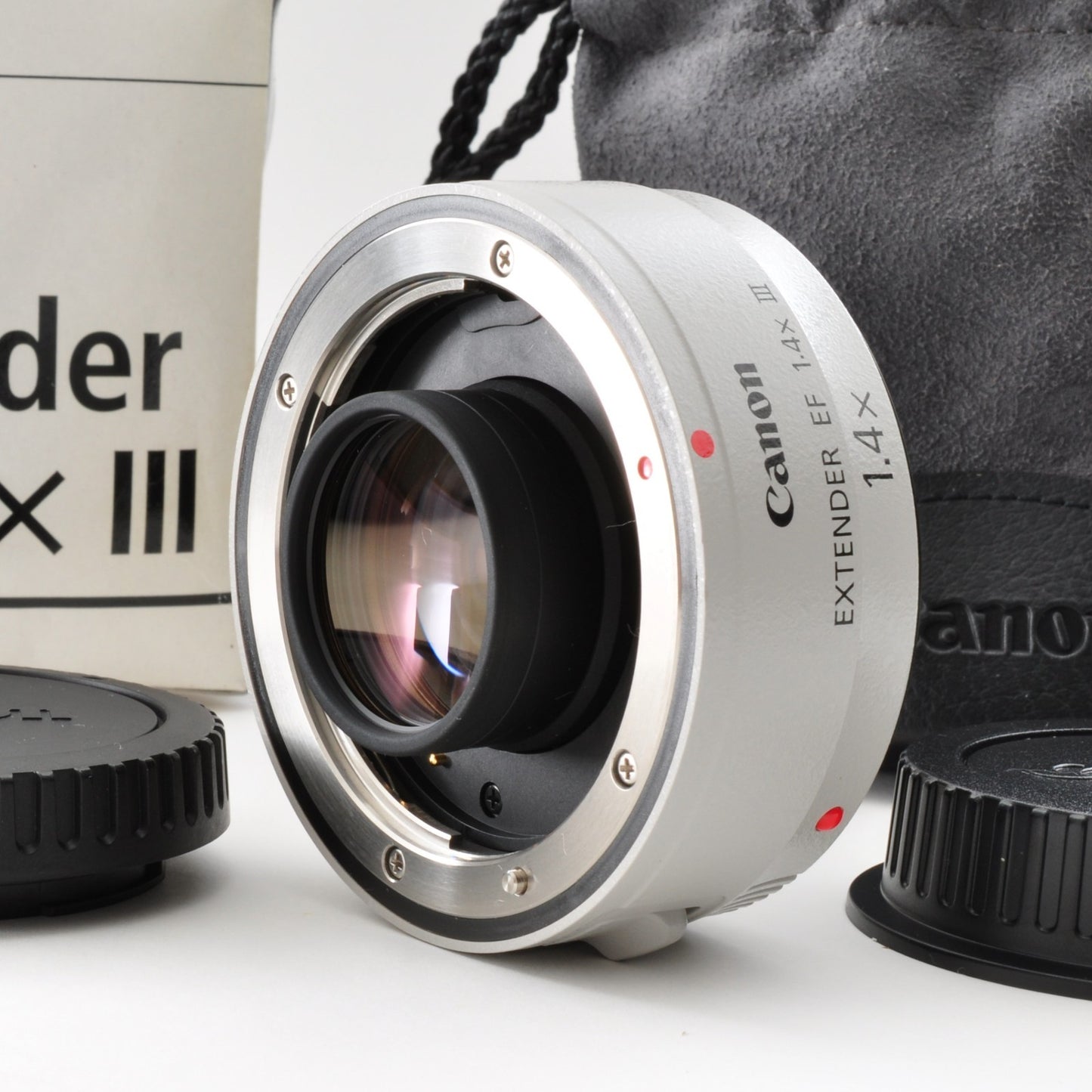 Canon Extender EF 1.4x III AF Teleconverter for EOS w/Box Near Mint Japan 0314