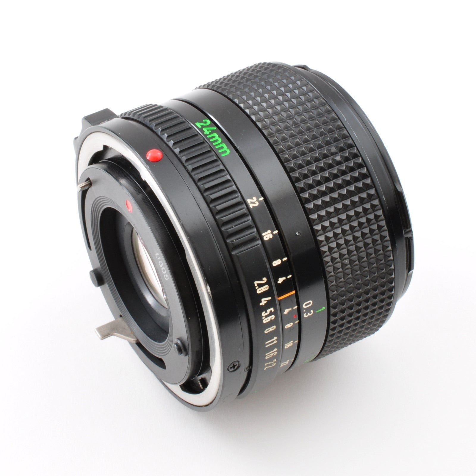Canon NEW FD 24mm F/2.8 NFD Wide Angle MF Lens Excellent+++++ From Japan 0237