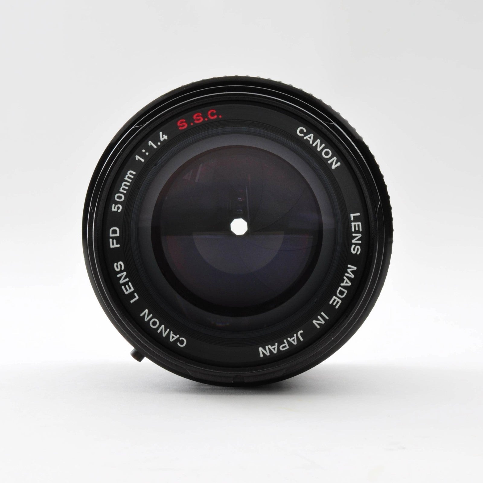Canon FD 50mm F/1.4 S.S.C. Lens Near Mint From Japan 0294