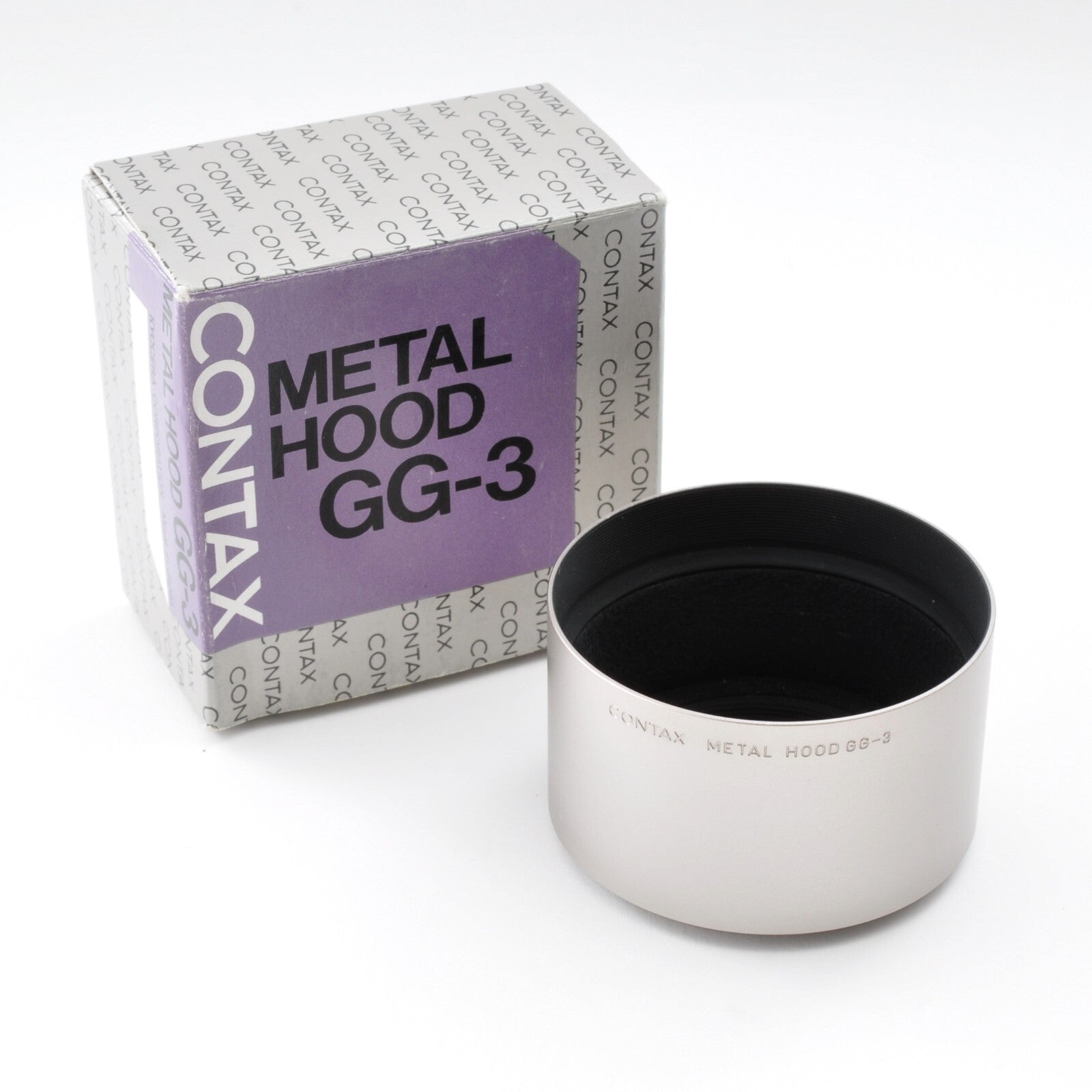 Contax GG-3 Metal Lens Hood for 90mm f2.8 G Lens w/Box Top MINT From Japan 0131