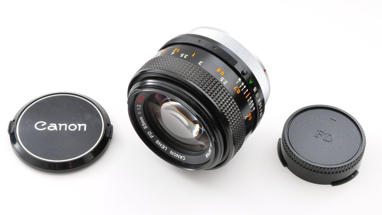 Canon FD 55mm F/1.2 S.S.C. SSC Standard MF Lens AE-1 F-1 Near Mint Japan y0111