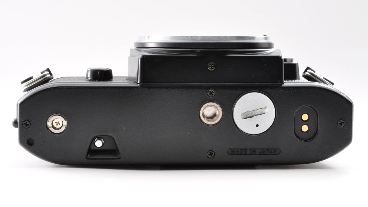 Nikon EM 35mm SLR Film Camera Black Body Zoom NIKKOR Ai 43-86mm F/3.5 From Japan