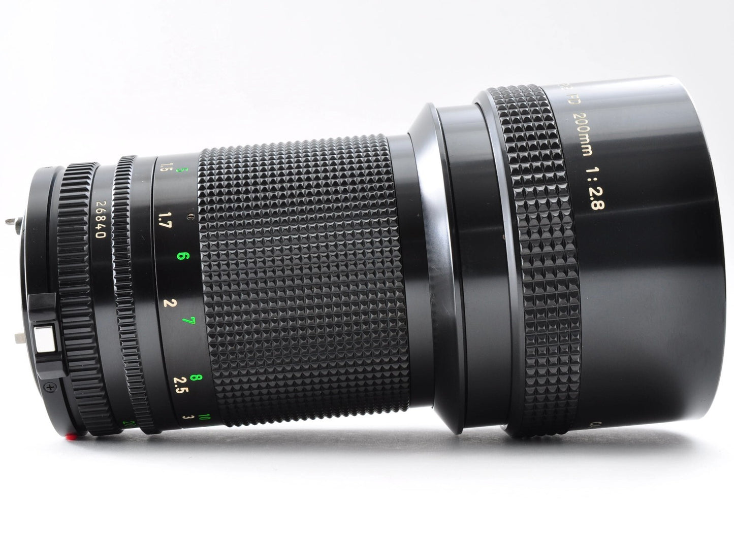 Canon New FD NFD 200mm F/2.8 MF Telephoto FD Lens Near Mint From JAPAN 0103