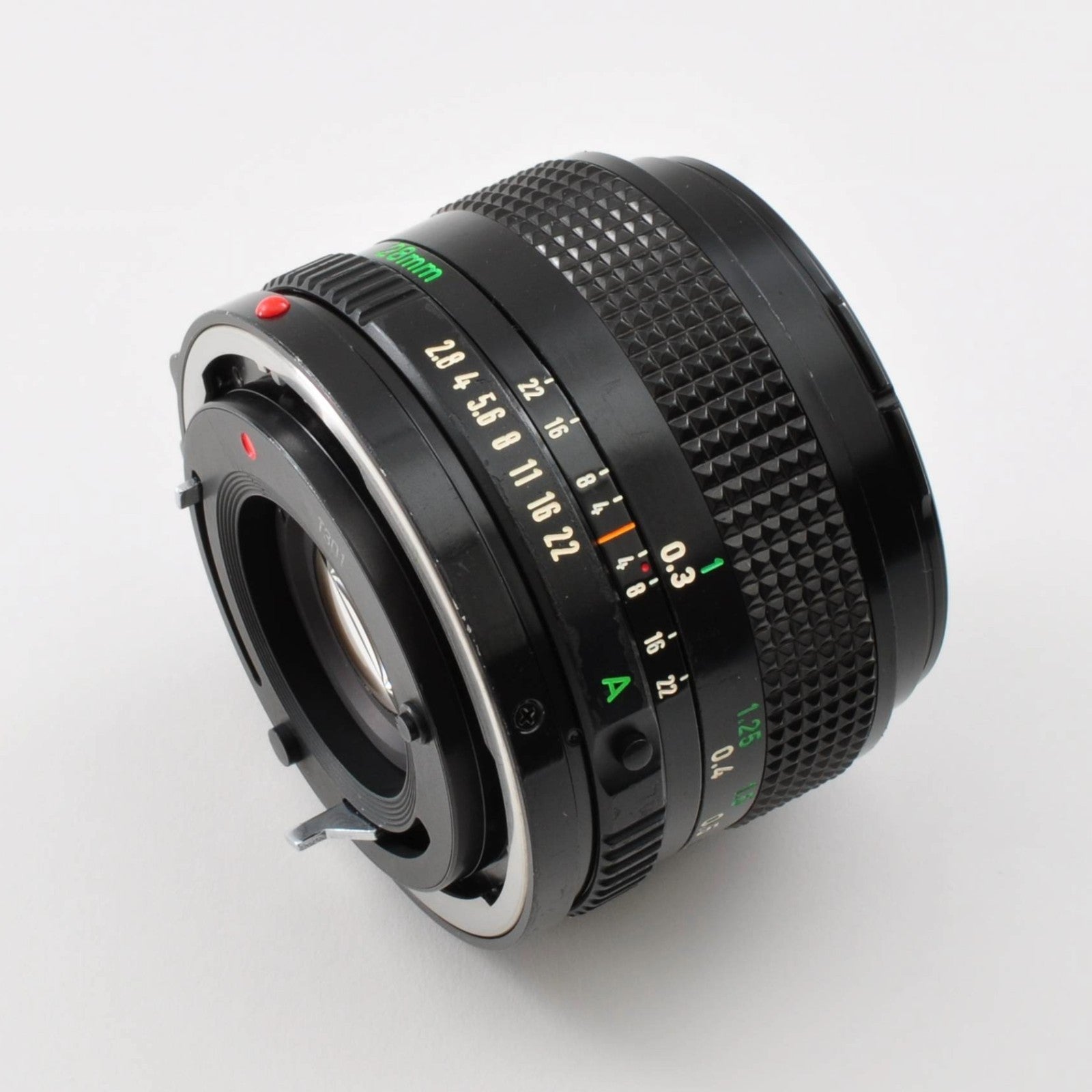 Canon NEW FD NFD 28mm f/2.8 MF Wide Angle Lens Near Mint From Japan 0307