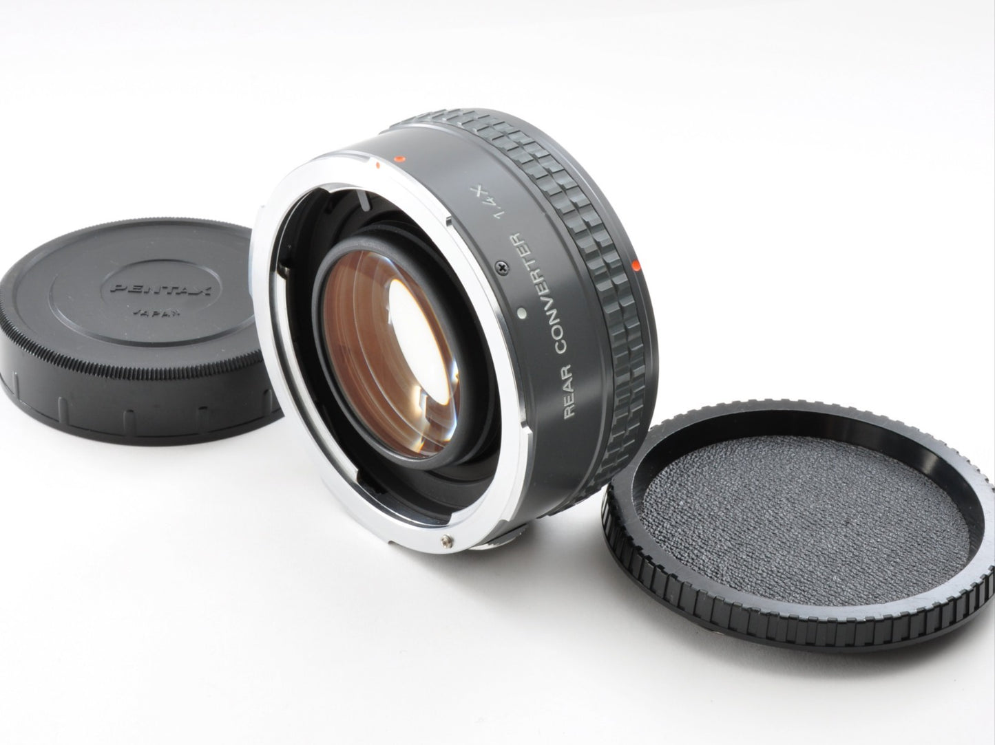 PENTAX 67 6x7 Rear Converter 1.4x 2x w/Case Near Mint From Japan 0277/y0110