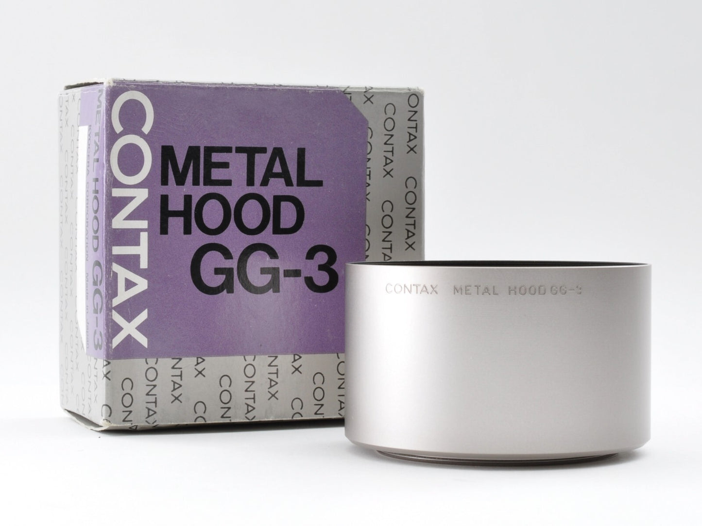 Contax GG-3 Metal Lens Hood for 90mm f2.8 G Lens w/Box Top MINT From Japan 0131