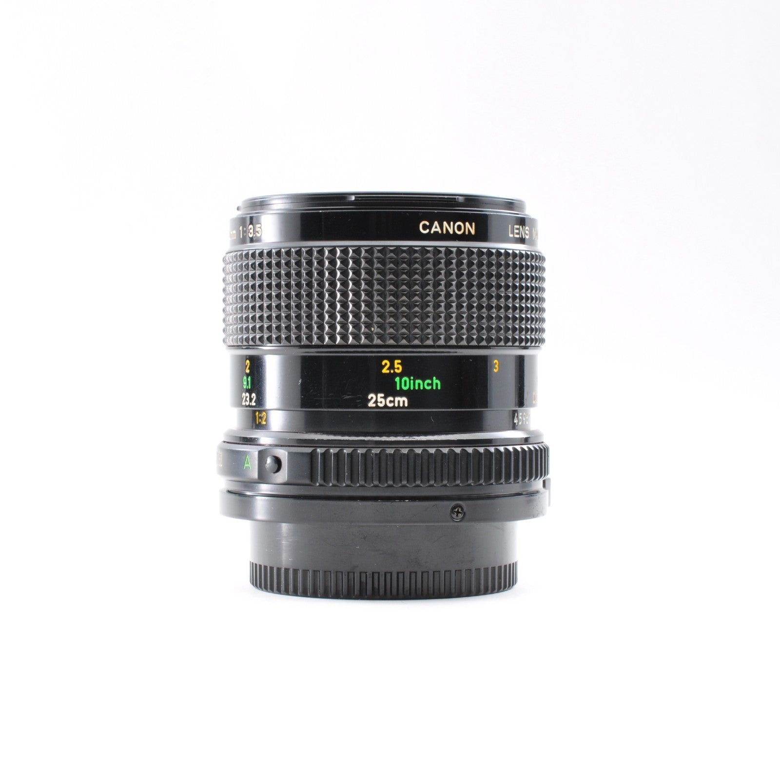 Canon New FD NFD 50mm F/3.5 Macro Lens Close up MF Prime Excellent Japan y0074