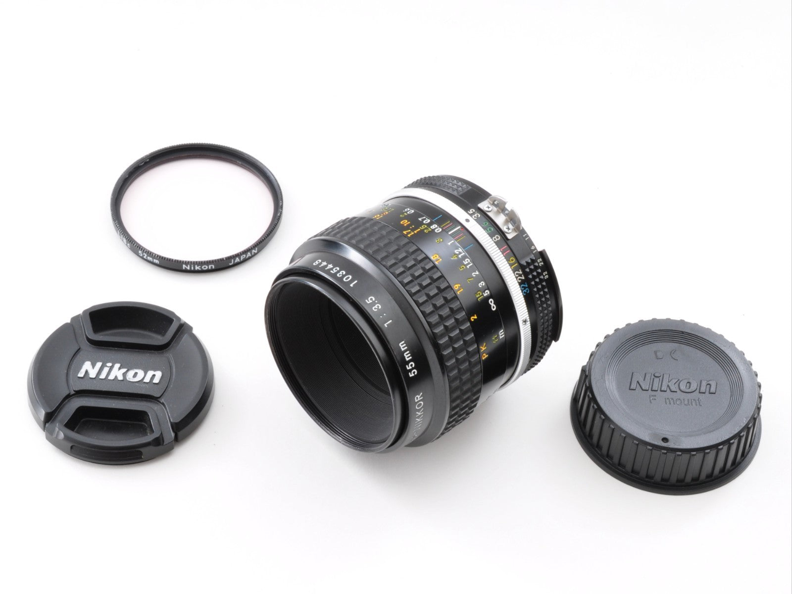 Nikon Ai Micro Nikkor 55mm F/3.5 MF Lens For Nikon F Mount Near Mint From Japan