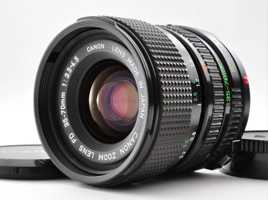 Canon New FD 35-70mm F/3.5-4.5 MF Macro Lens Excellent+++ From Japan 0295