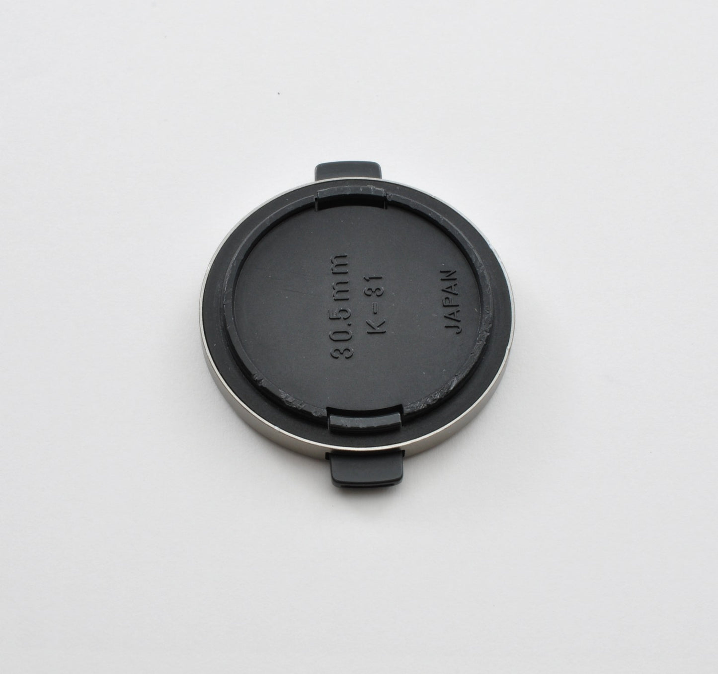 Contax K-31 Genuine Lens Cap For Contax TVS Cameras 30.5mm Excellent3 JPN r0008