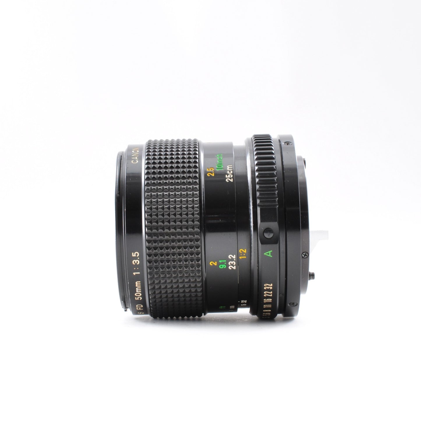 Canon New FD NFD 50mm F/3.5 Macro Lens Close up MF Prime Excellent Japan y0074