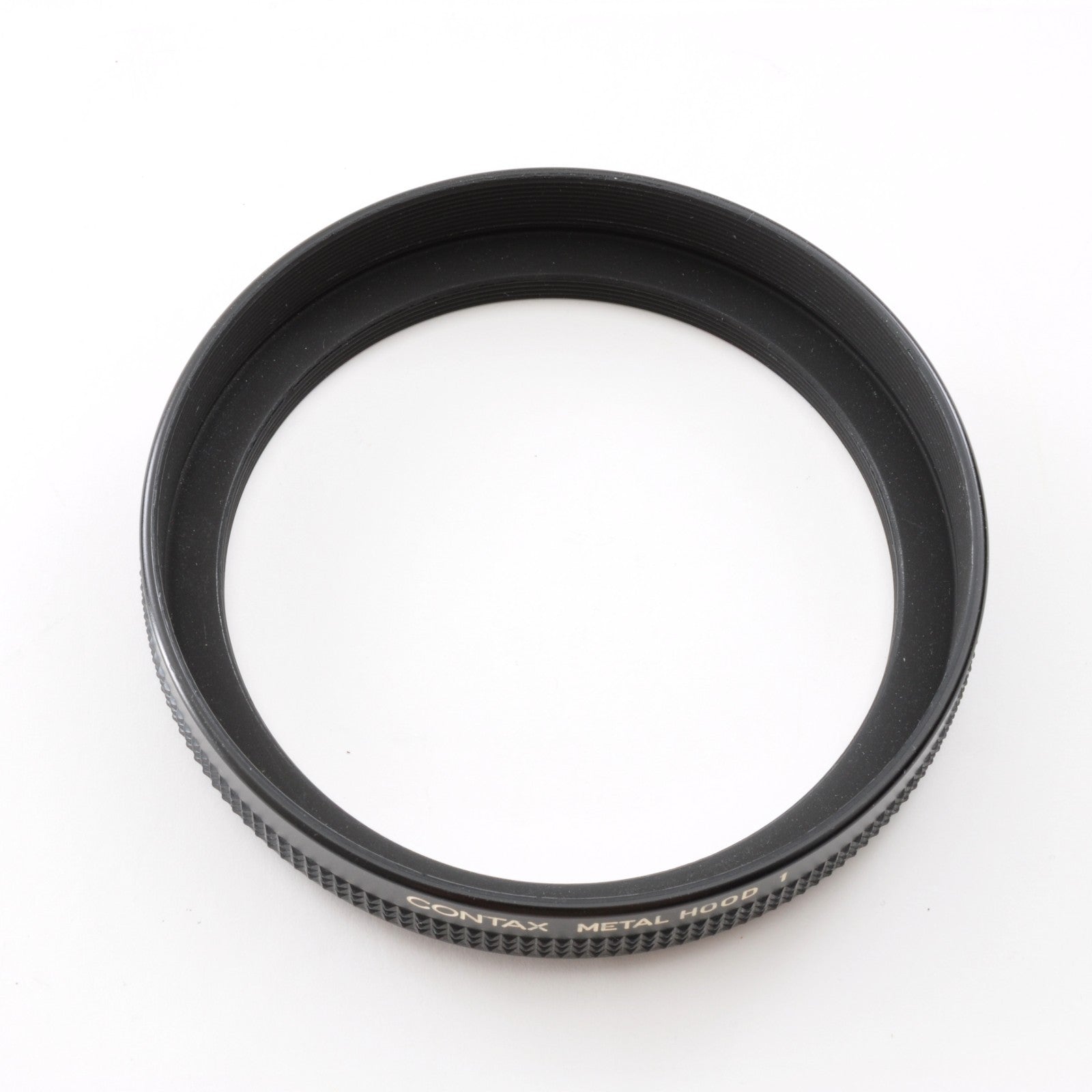 Contax Metal Hood 1 Genuine Lens Hood Near Mint From Japan 0254