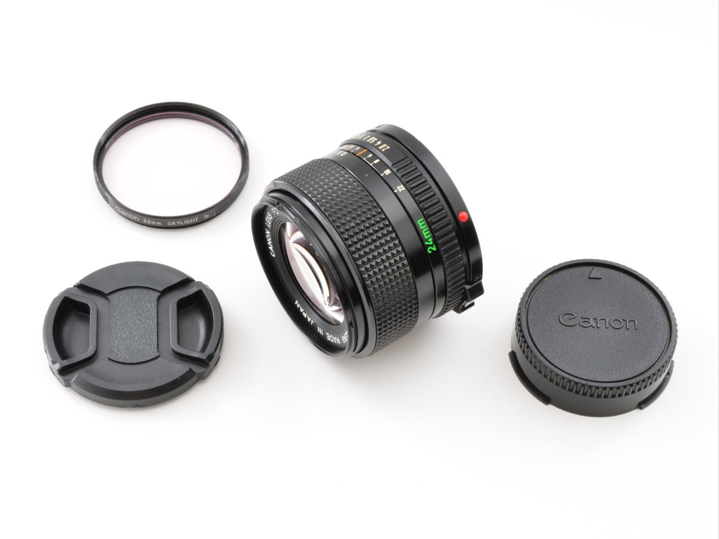 Canon NEW FD 24mm F/2.8 NFD Wide Angle MF Lens Excellent+++++ From Japan 0237
