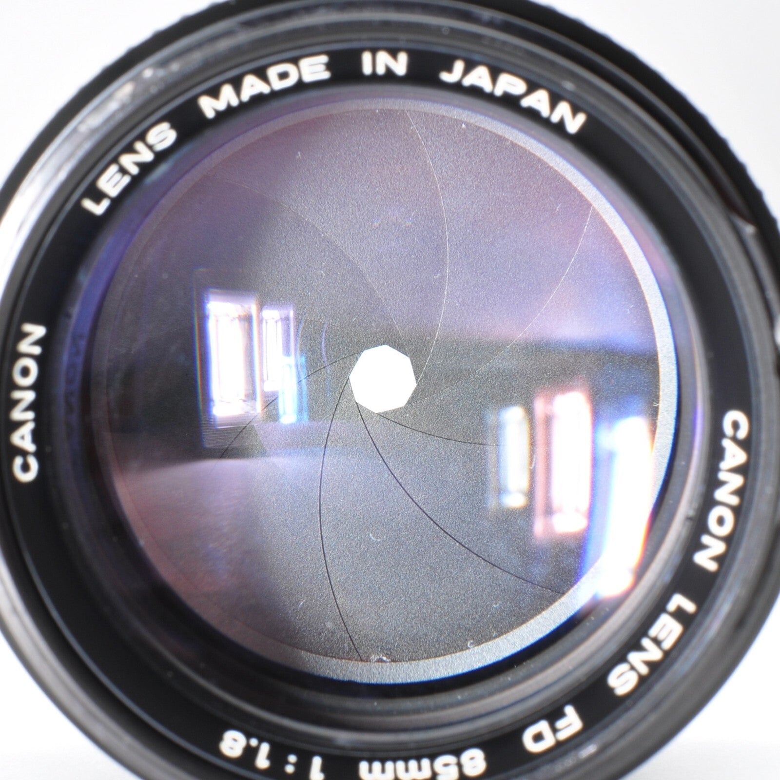 Canon New FD NFD 85mm F/1.8 MF Portrait Prime Lens Excellent+++ From Japan y0045