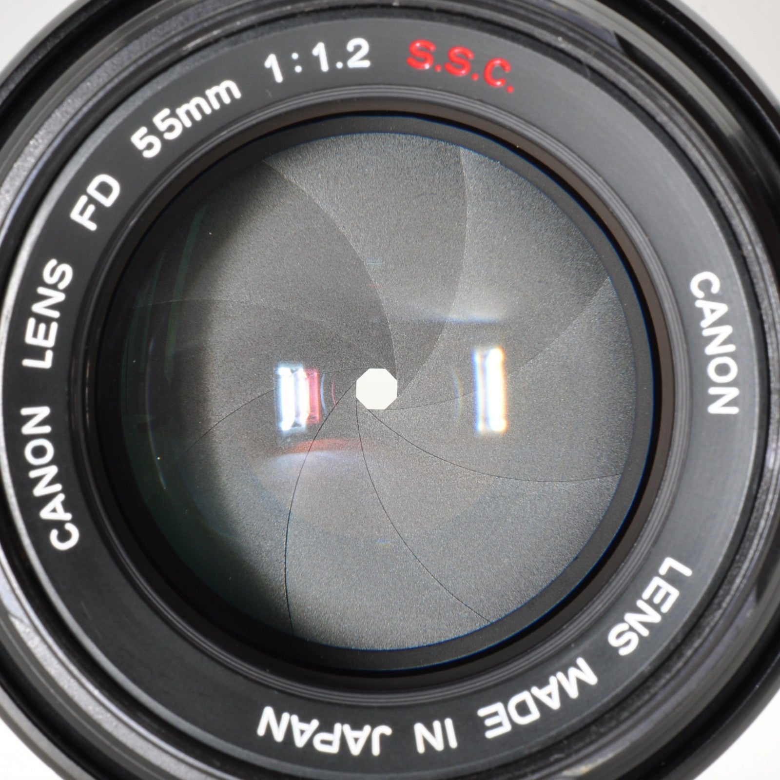 Canon FD 55mm F/1.2 S.S.C. SSC Standard MF Lens AE-1 F-1 Near Mint Japan y0111