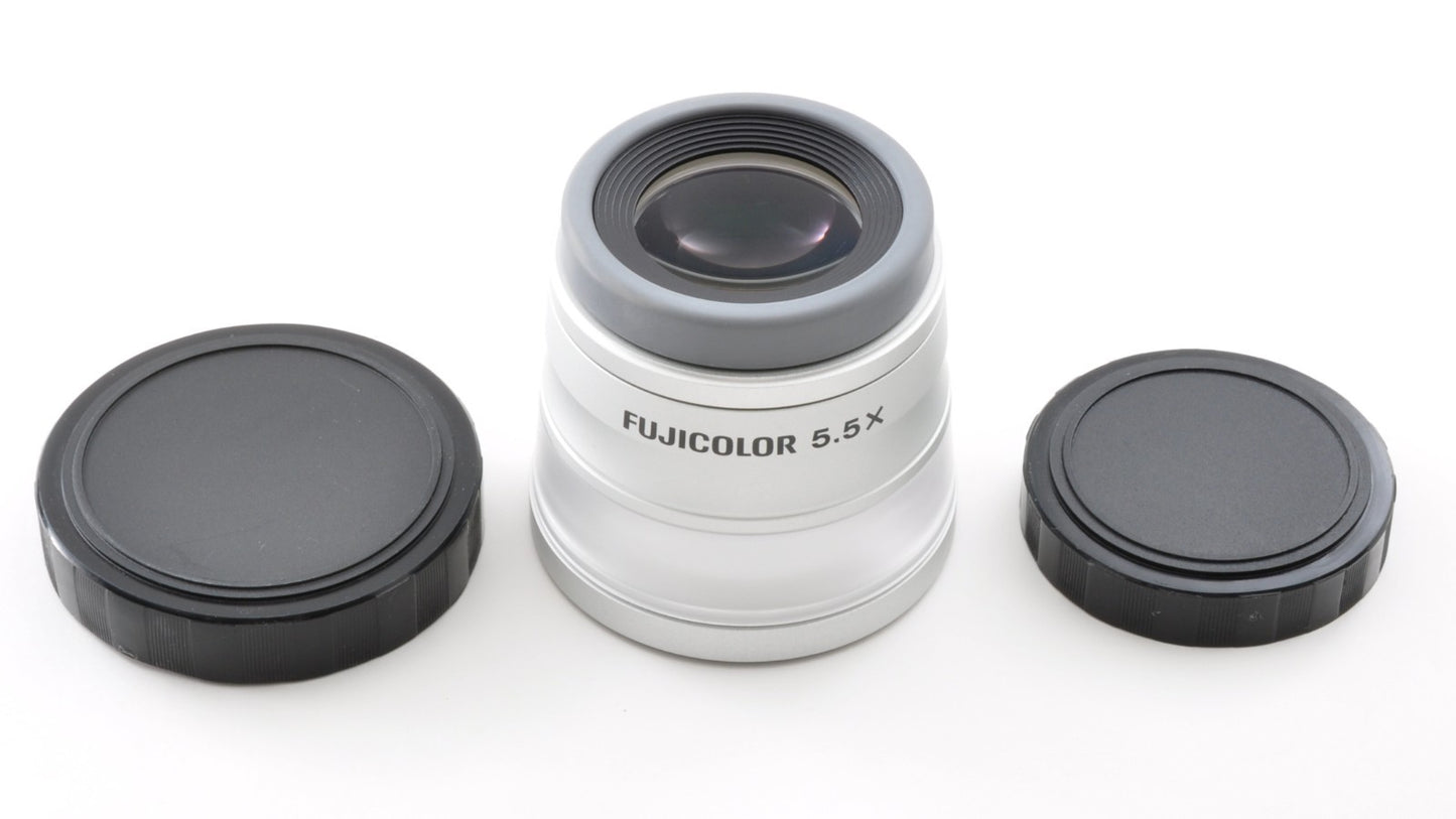 Fuji Fujicolor Professional Loupe Lupe 5.5x Magnifier Mint From Japan 0317
