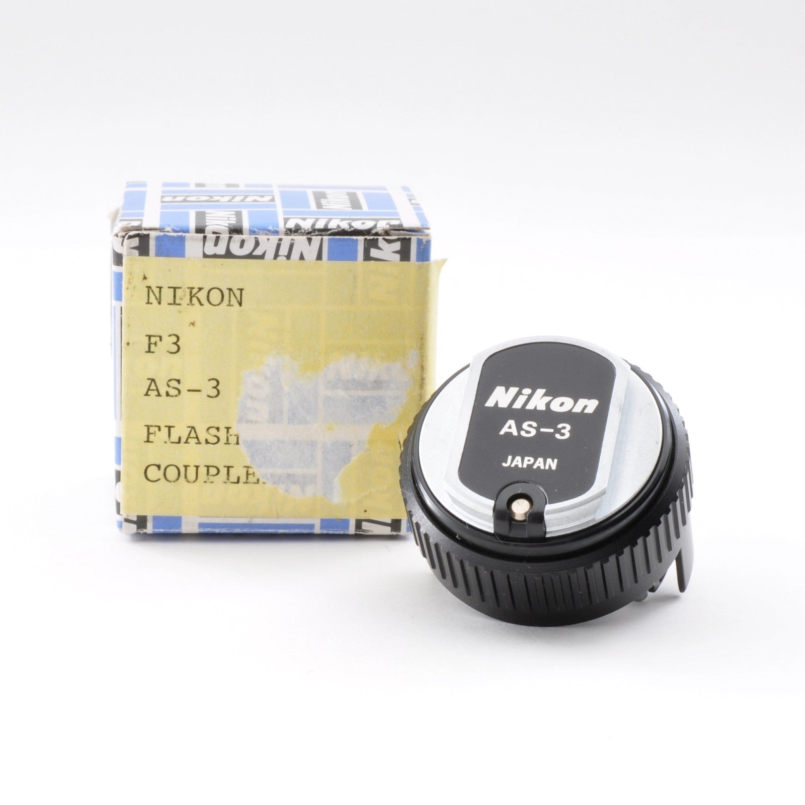 Nikon AS-3 Flash Unit Hot Shoe Coupler for F3 w/Box Near Mint From Japan 0291