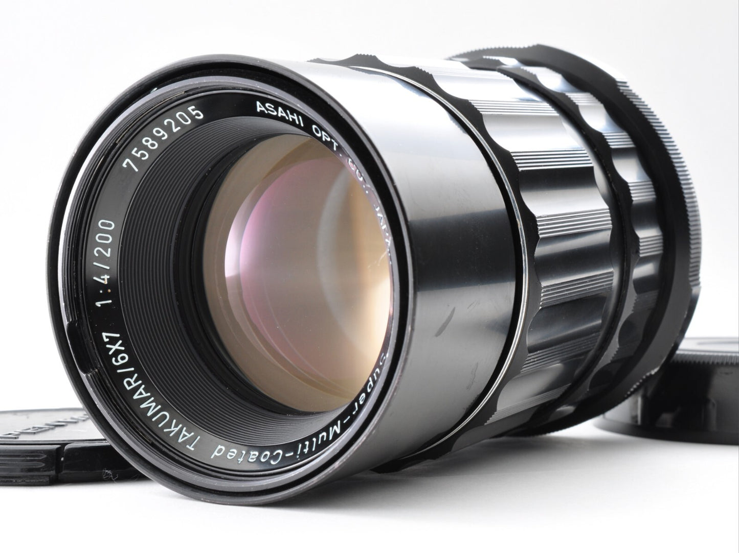 Pentax SMC Takumar 6x7 200mm F/4 MF Lens for 6x7 67 II Near Mint From Japan 0165