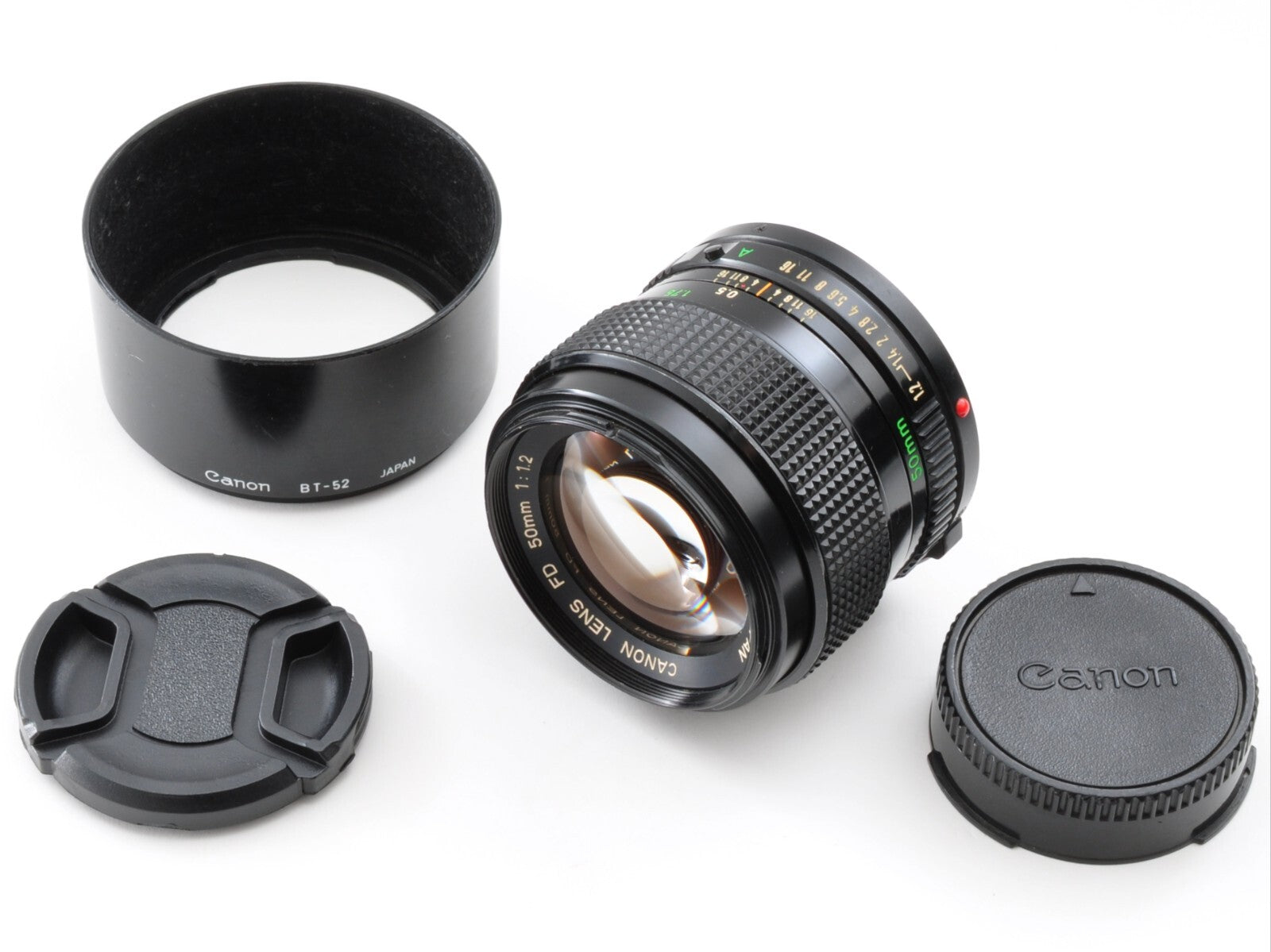 Canon New FD 50mm F/1.2 NFD MF Prime Standard Lens Excellent+++++ From Japan