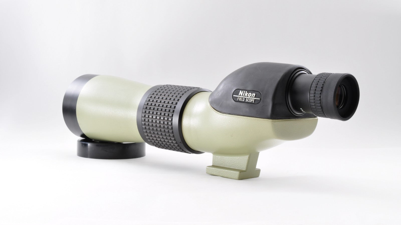 Nikon Fieldscope II D=60 P20x Eyepiece w/Caps,Case Near Mint From Japan y0060