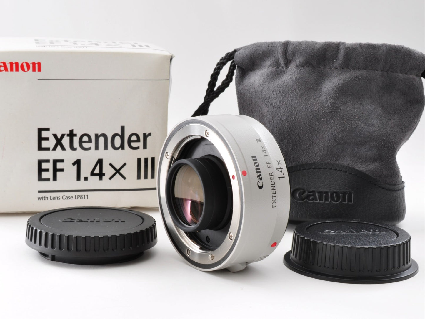 Canon Extender EF 1.4x III AF Teleconverter for EOS w/Box Near Mint Japan 0314