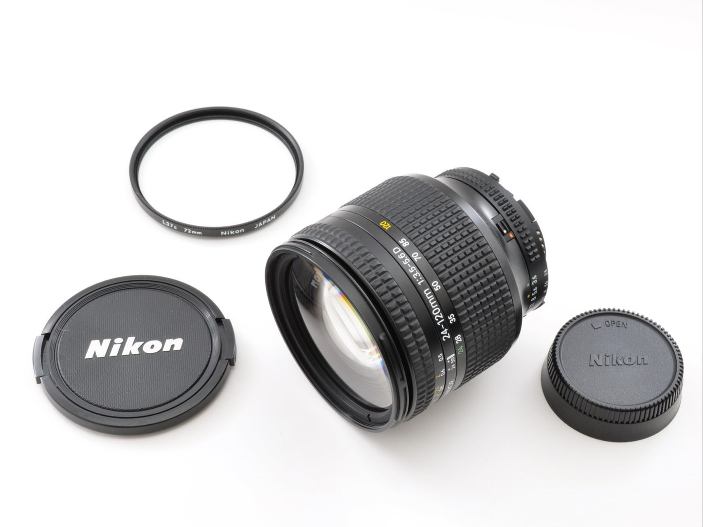 Nikon AF Nikkor 24-120mm F/3.5-5.6 D Zoom Lens SLR Near Mint From Japan y0094