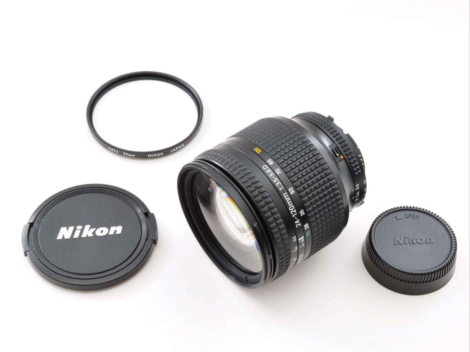 Nikon AF Nikkor 24-120mm F/3.5-5.6 D Zoom Lens SLR Near Mint From Japan y0094