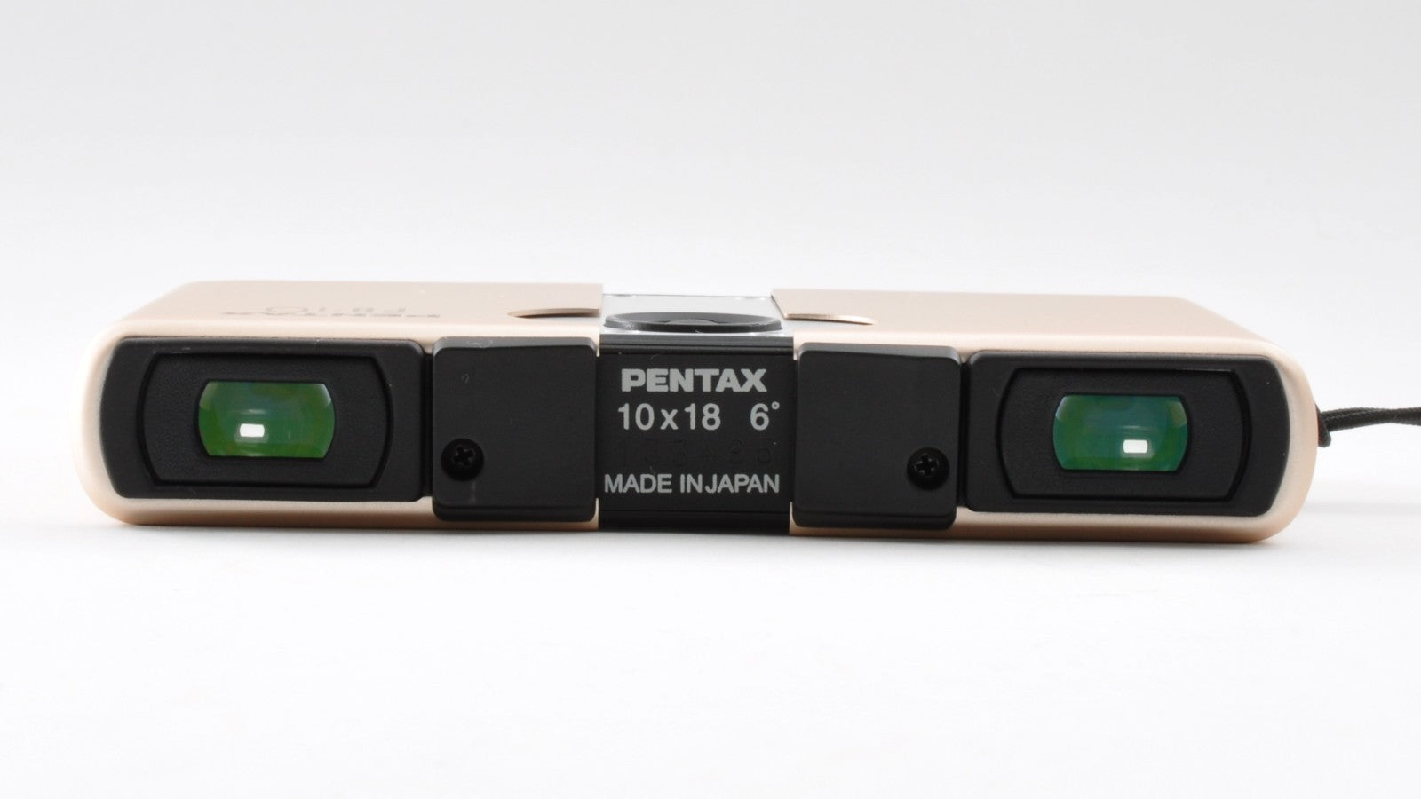 PENTAX FB-10 Rose Gold 10x18 6° Binocular 86x58x17mm 128g Near Mint Japan 0309