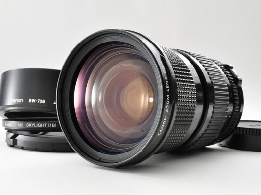 Canon New FD NFD 35-105mm f/3.5 MF Zoom Macro Lens w/Hood Excellent5 Japan 0312