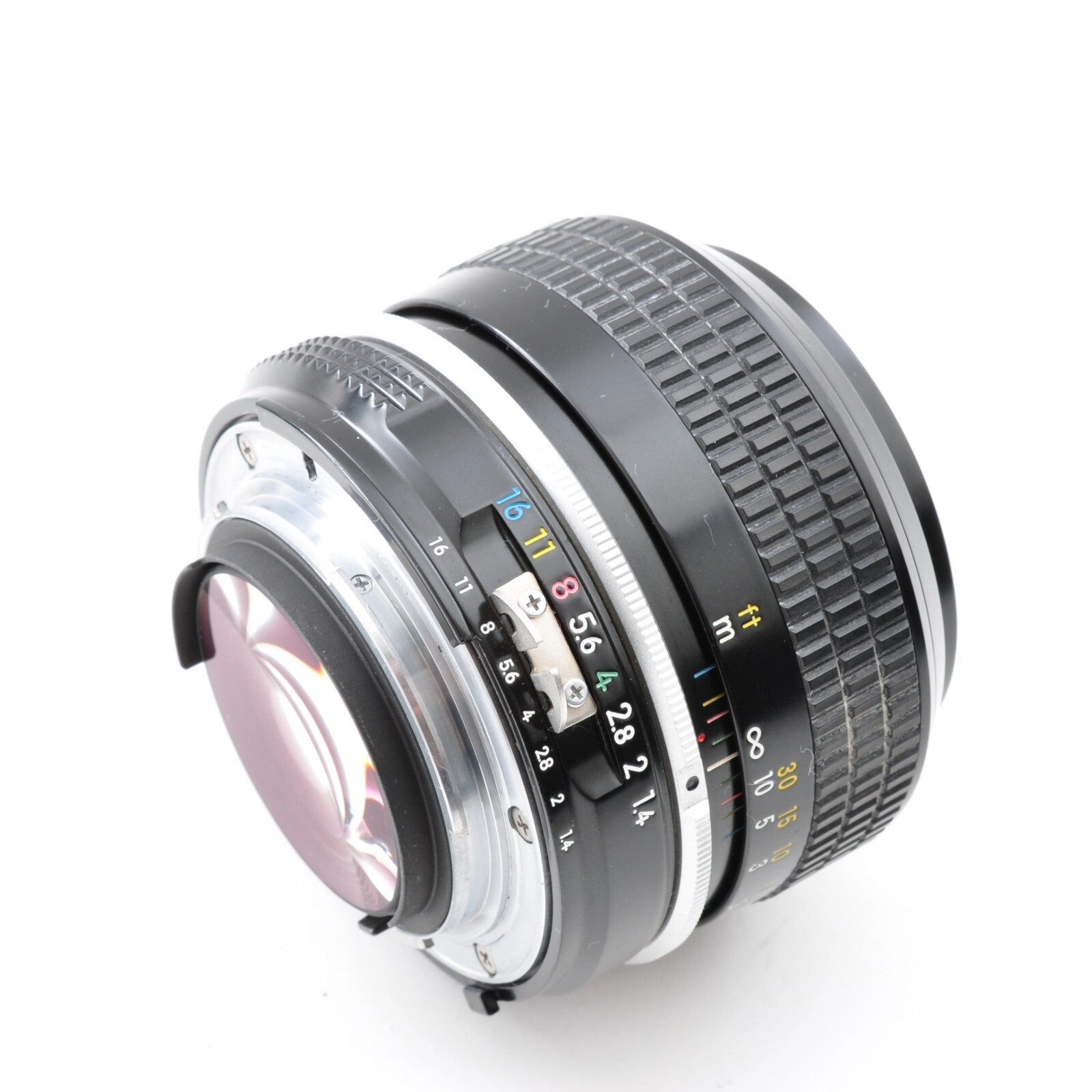 Nikon New Nikkor 50mm F/1.4 Ai converted Standard MF Prime Lens Mint From Japan