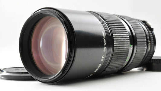 Canon New FD NFD 80-200mm F/4 Zoom Lens Excellent+++ From Japan 0298