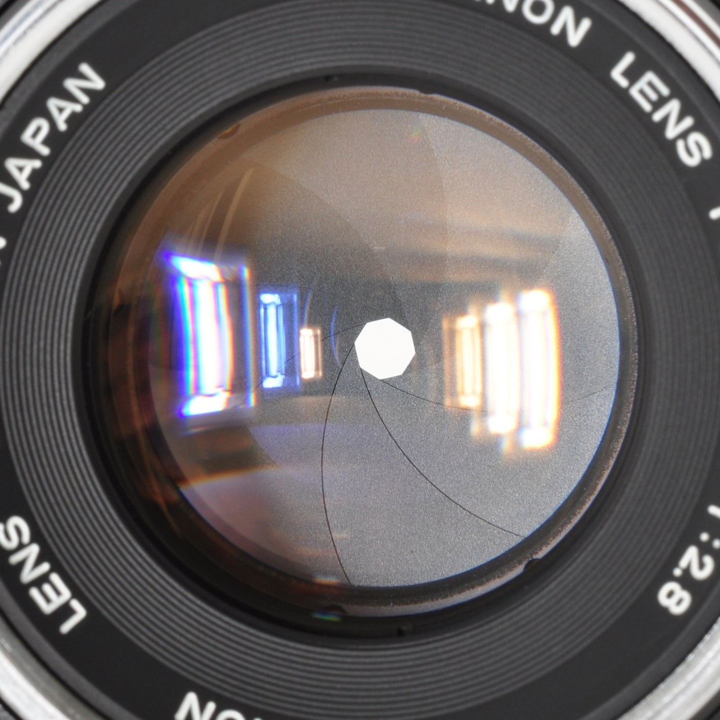 Canon FD 100mm f/2.8 Silver Nose "O" Portrait Prime MF Lens NEAR MINT Japan 0305