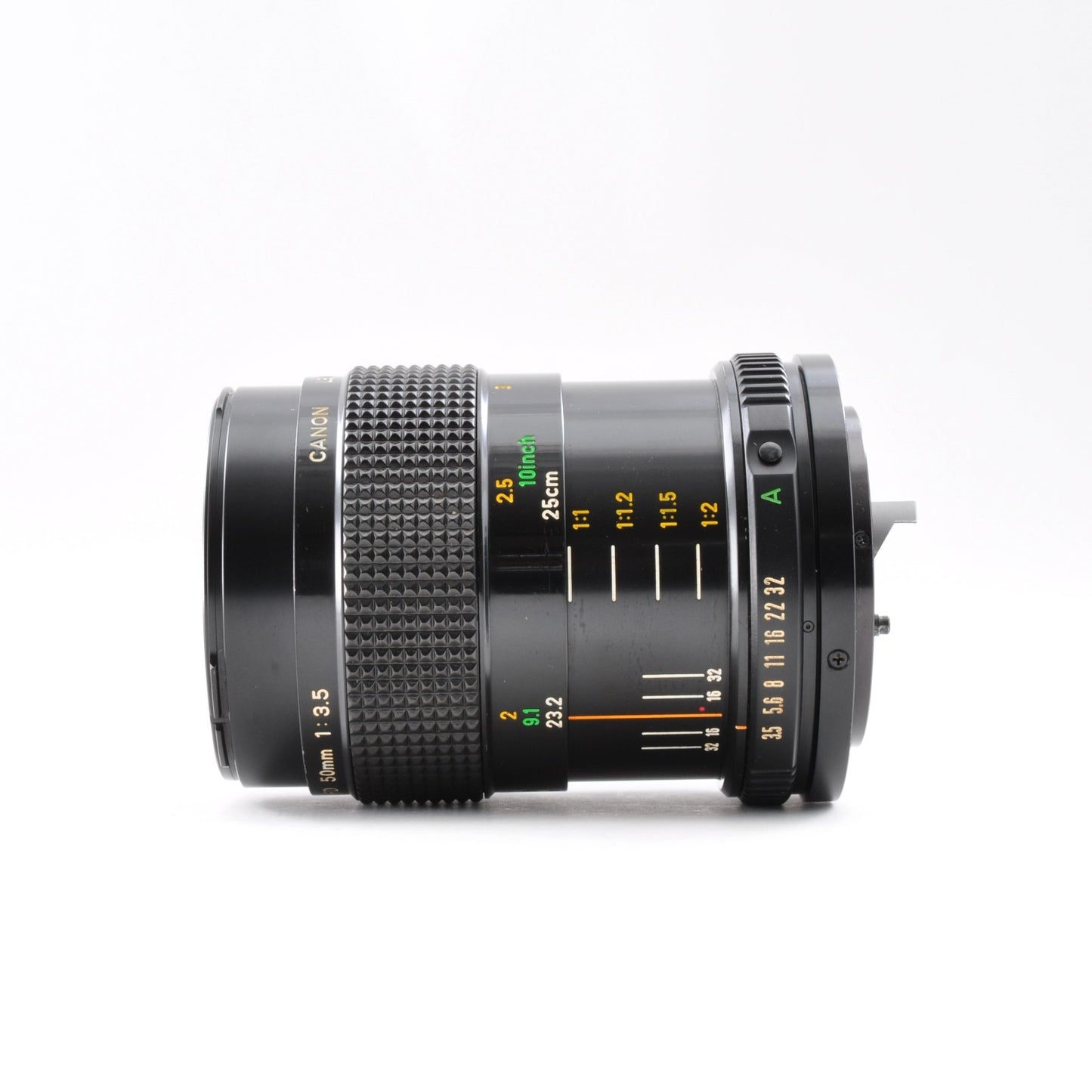 Canon New FD NFD 50mm F/3.5 Macro Lens Close up MF Prime Excellent Japan y0074